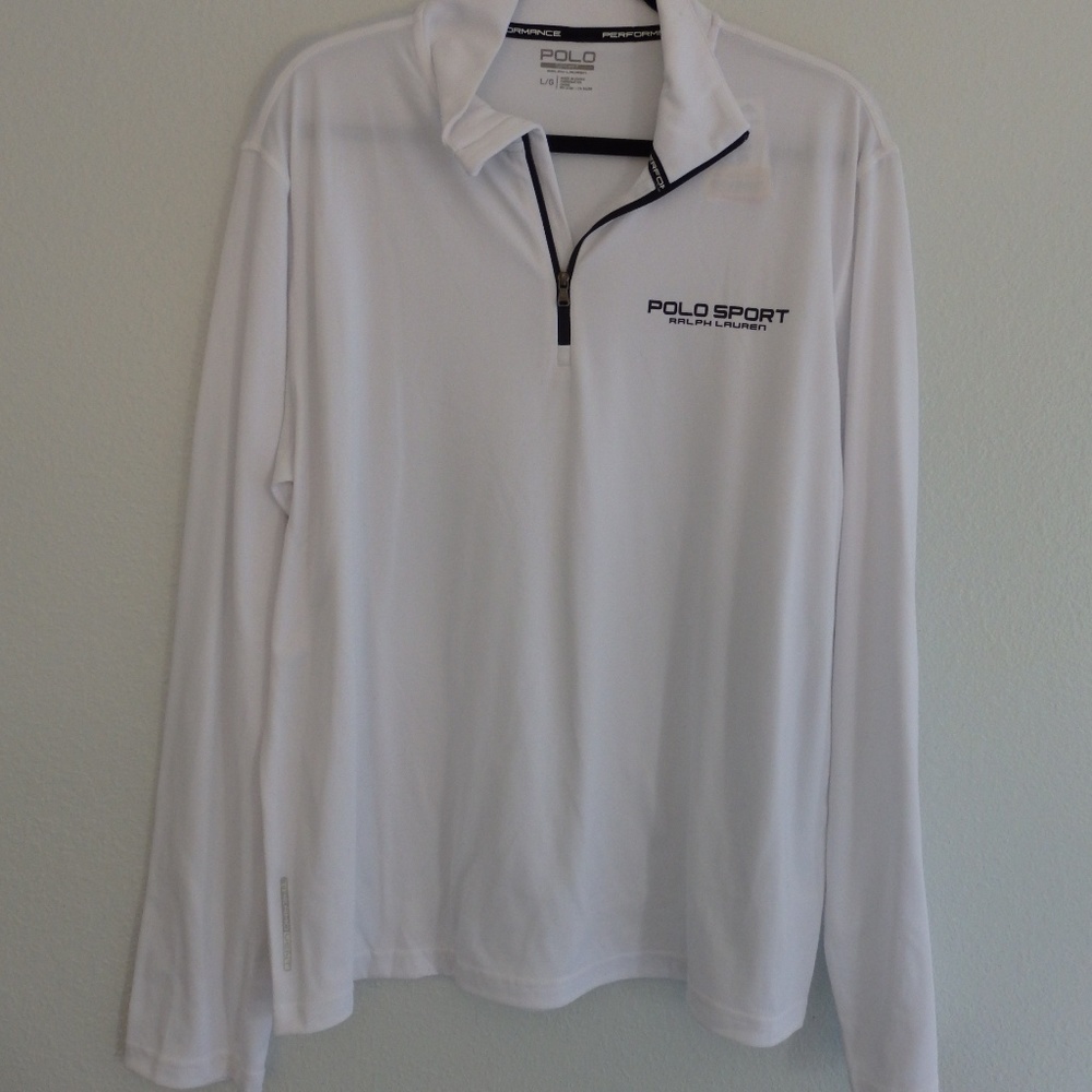 NWT Polo Sport  Top with 1/4 Front Zipper